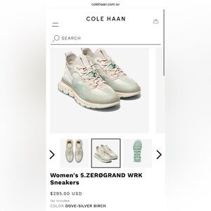 Cole Haan Women’s 5.Zerogrand WRK Sneaker 6.5